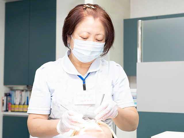 担当制で一緒に治療のゴールを目指す